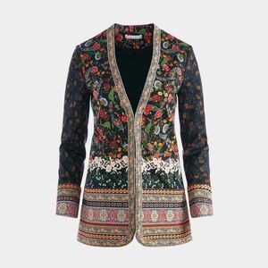 Alice + Oliva Chriselle Embroidered Blazer